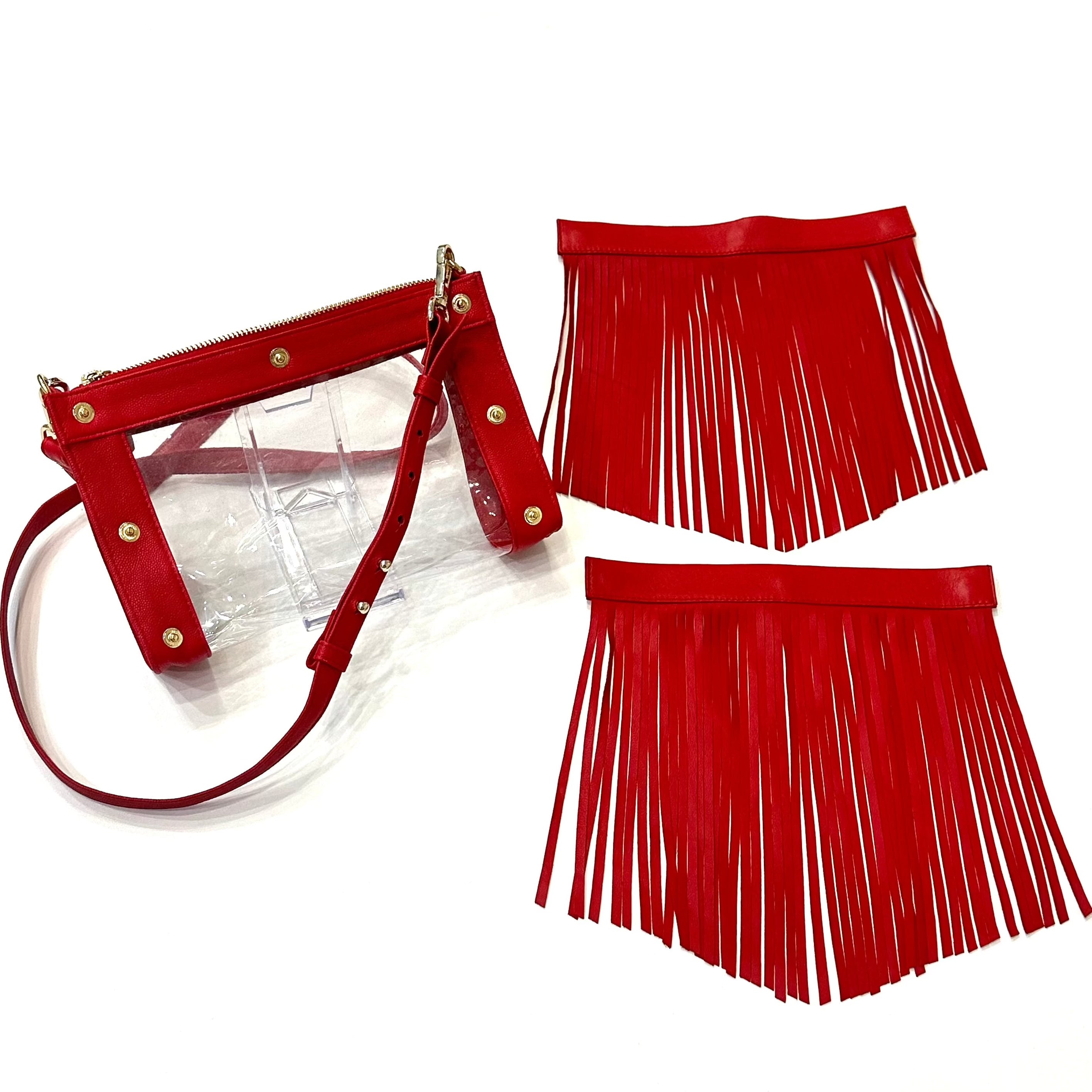 Red Fringe and Envelope Base