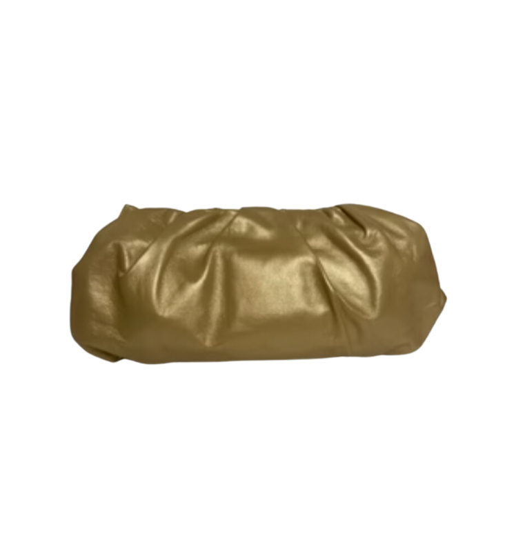 Gold Cloud Lambskin Pouch