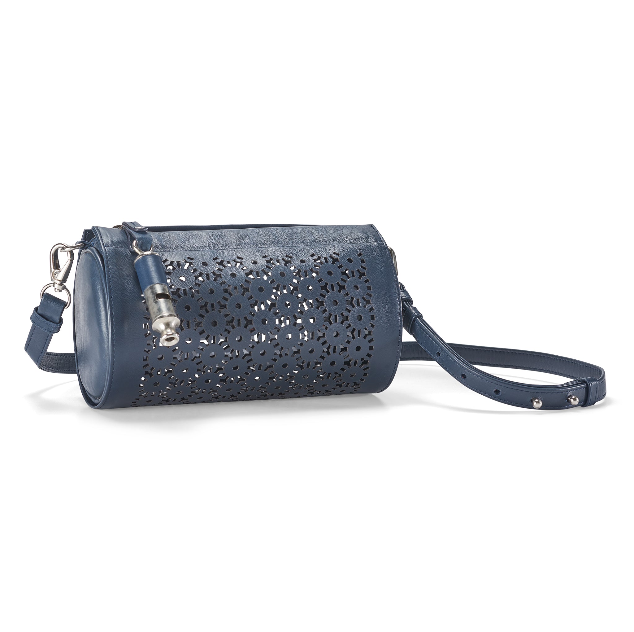 Gamechanger Barrel Laser Lambskin 5-In-1 Handbag