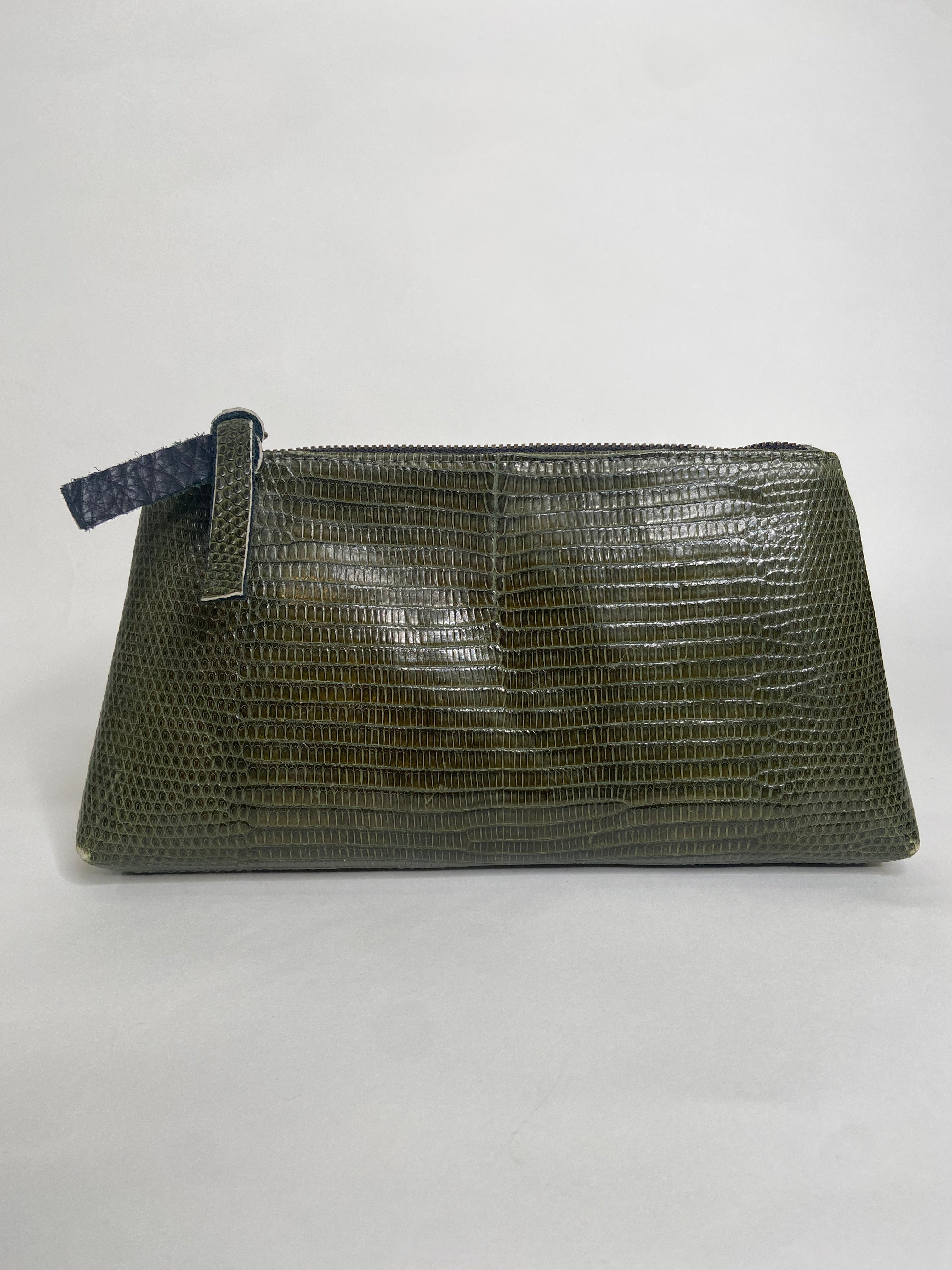 Genuine Lizard Clutch