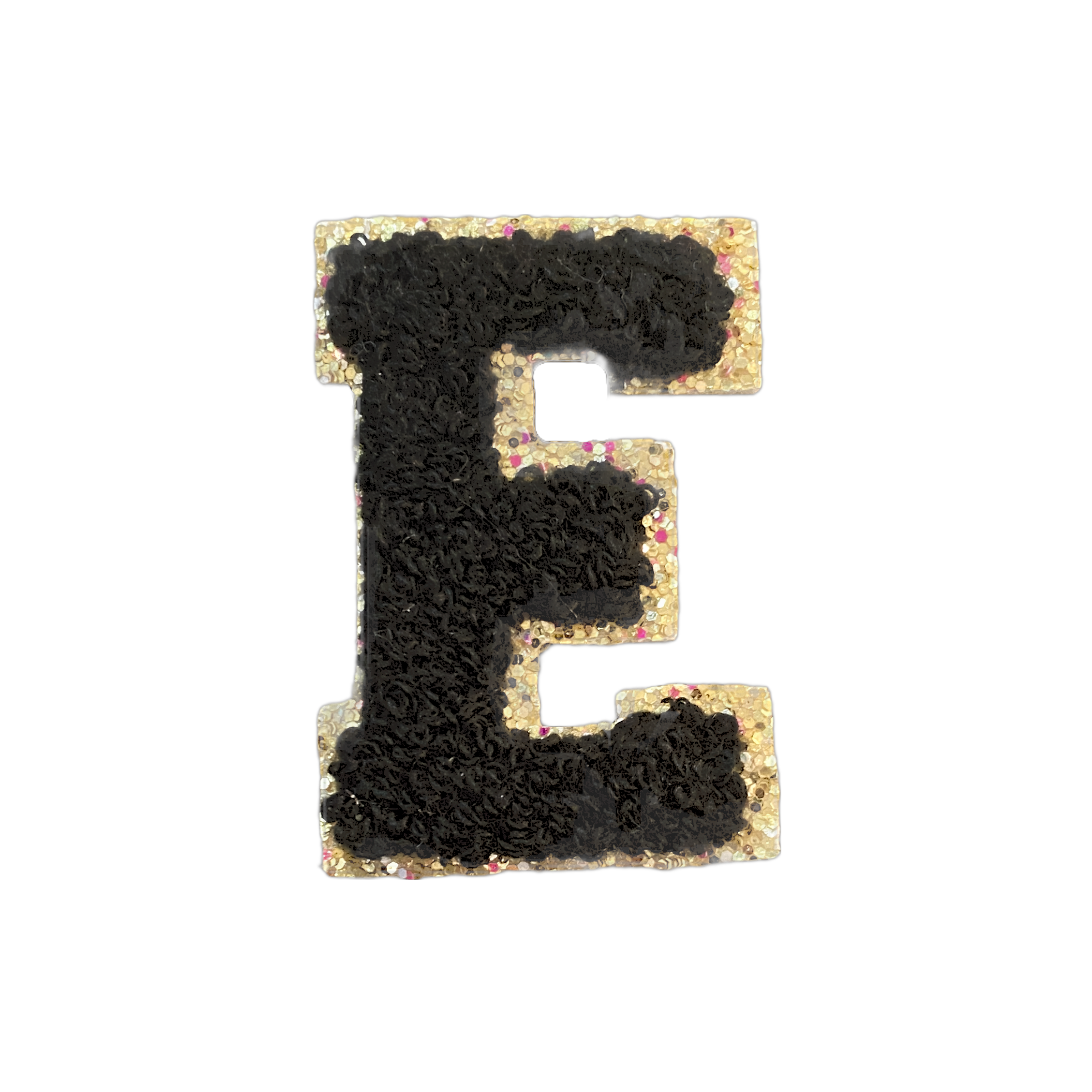 A-Z Black Chenille Varsity Letters
