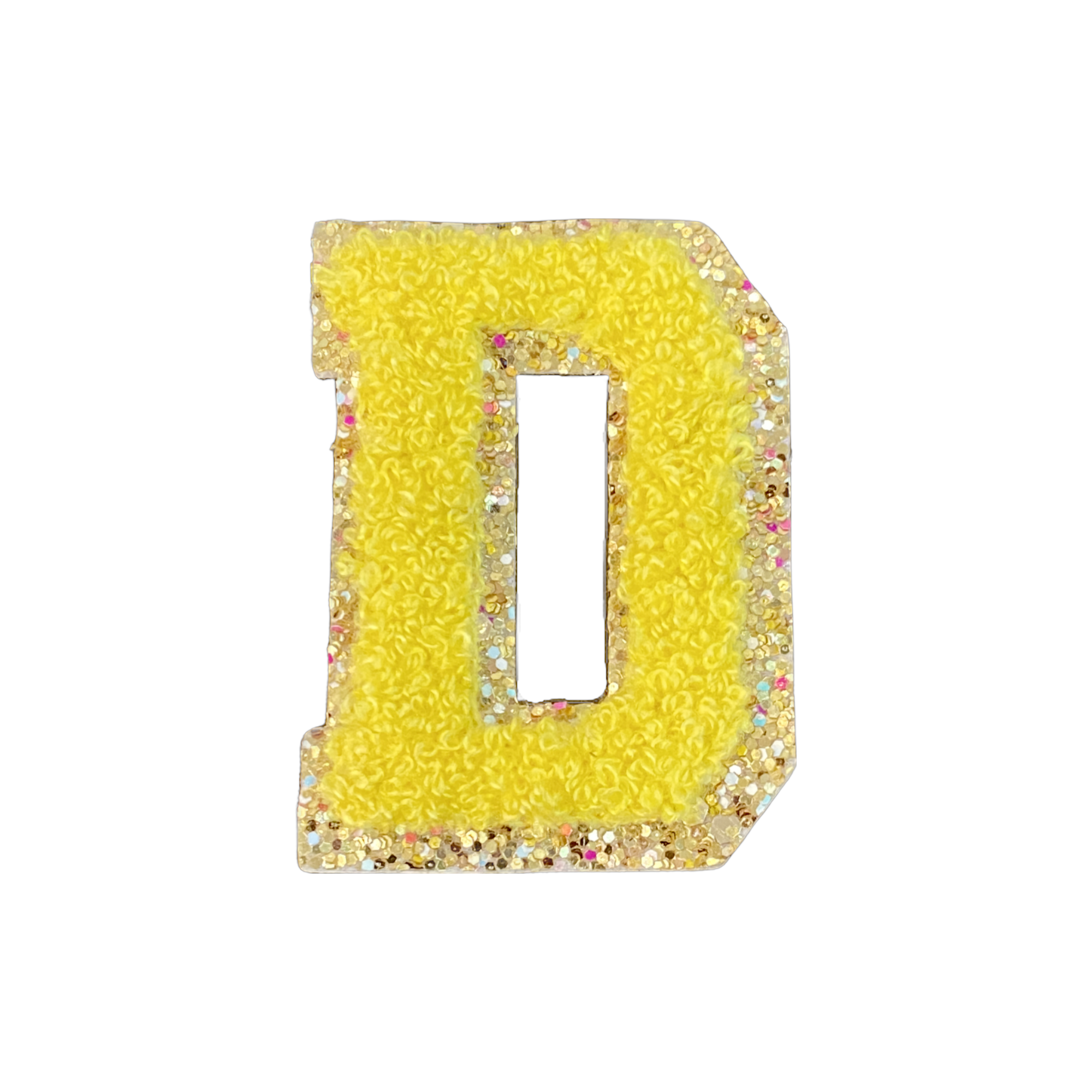 Yellow Chenille Varsity Letter
