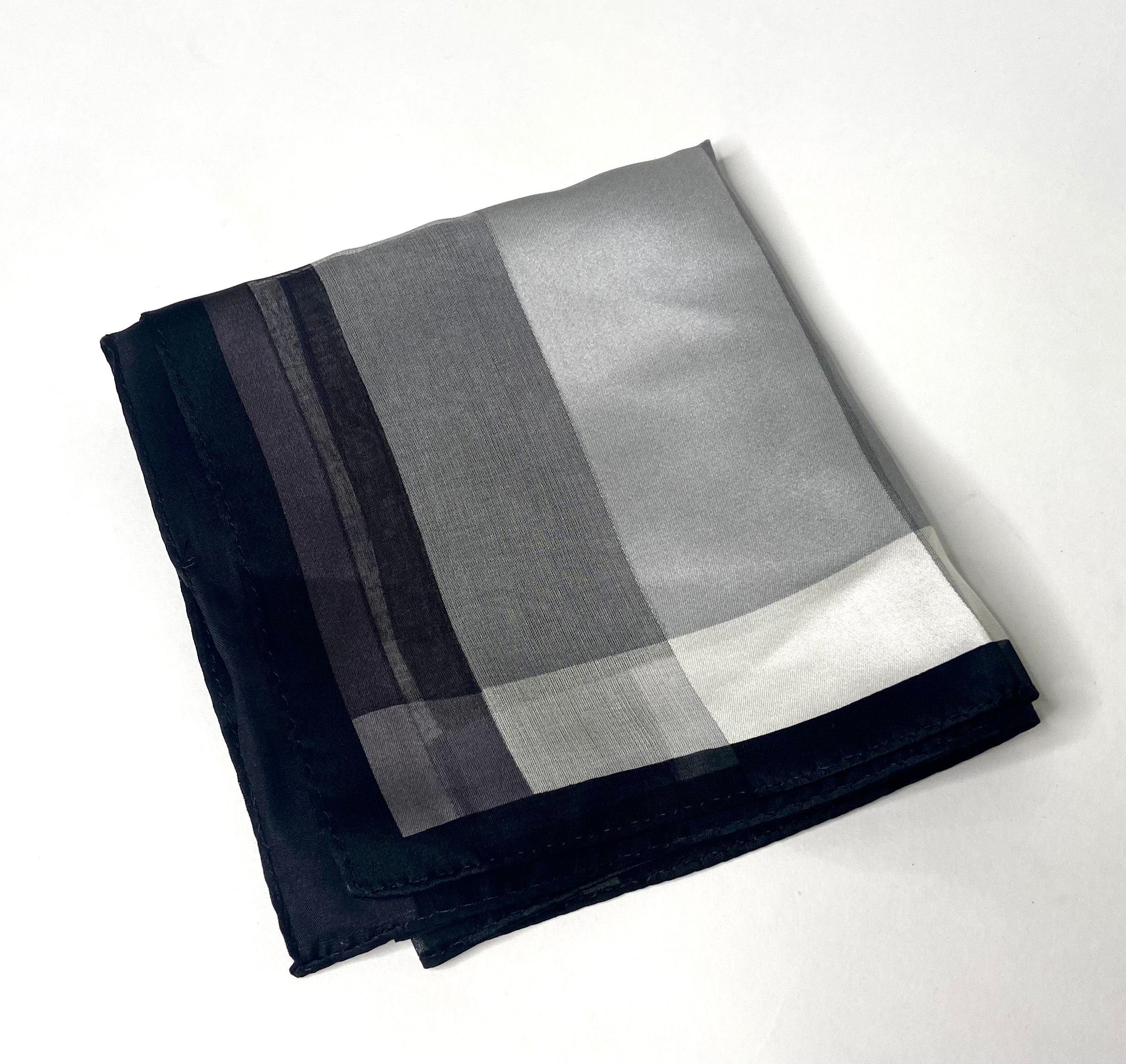 Small Patterned Silk Scarf