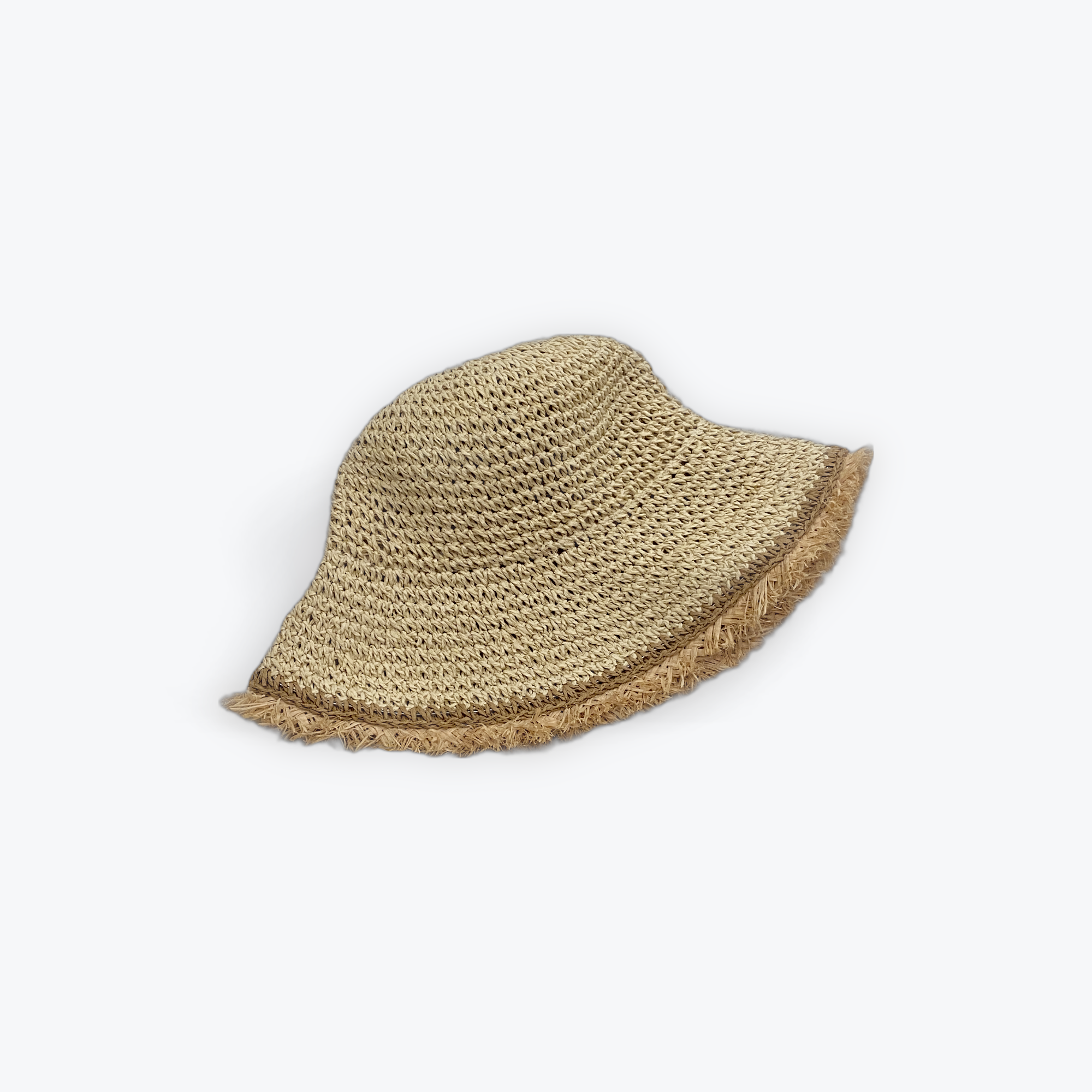 Straw Bucket Hat