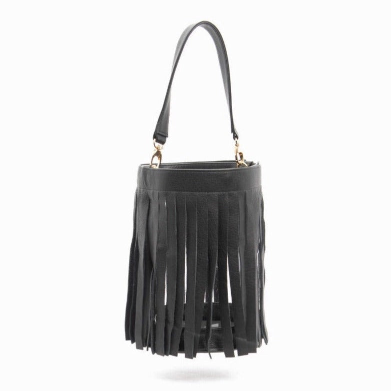 Gamechanger Bucket Cover- Fringe Lambskin