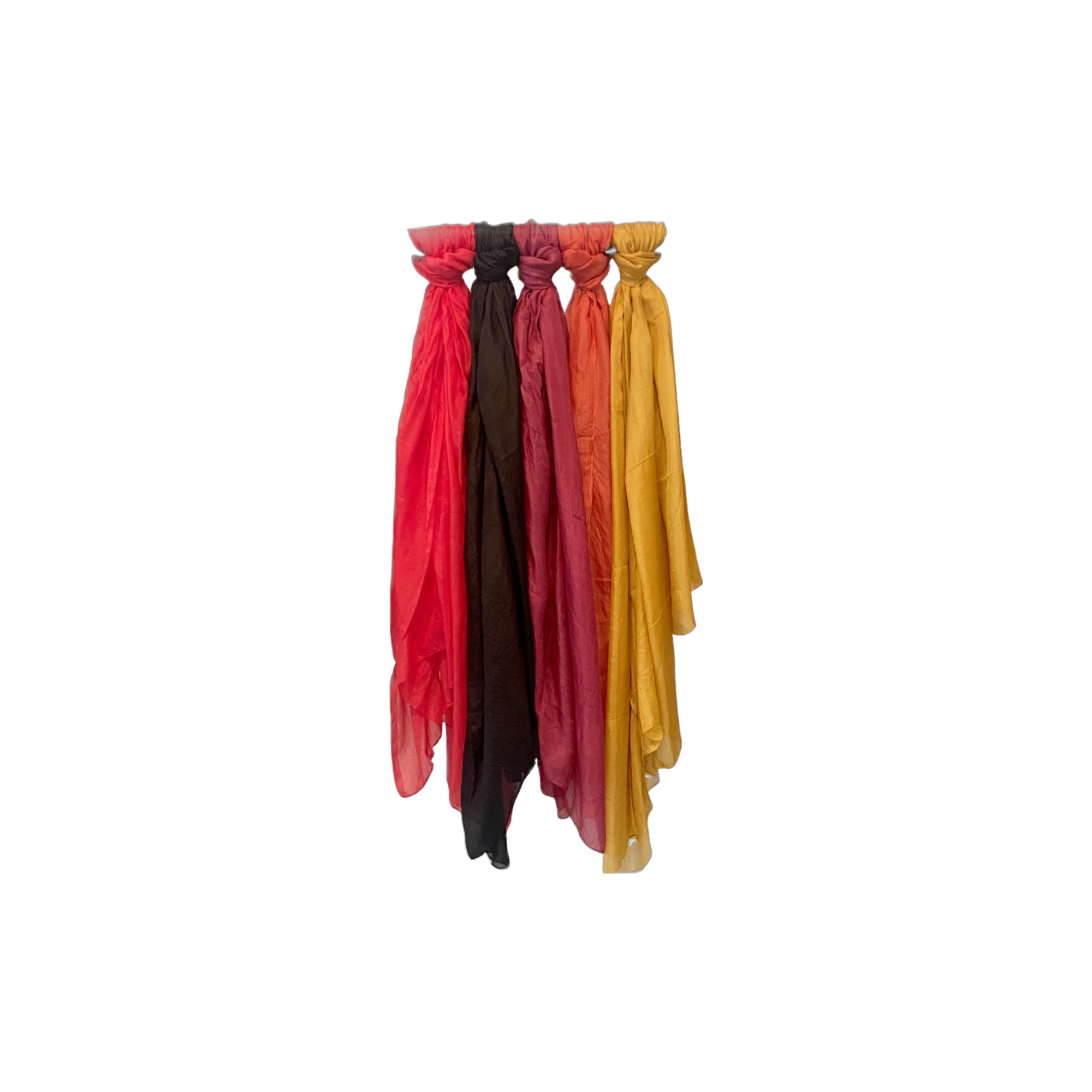 Large Silk Solid Scarves