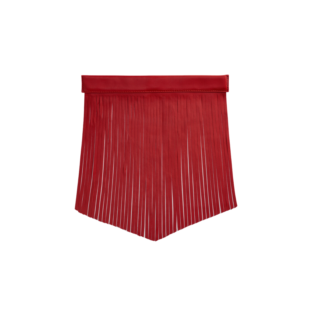 Fringe Lambskin Cover