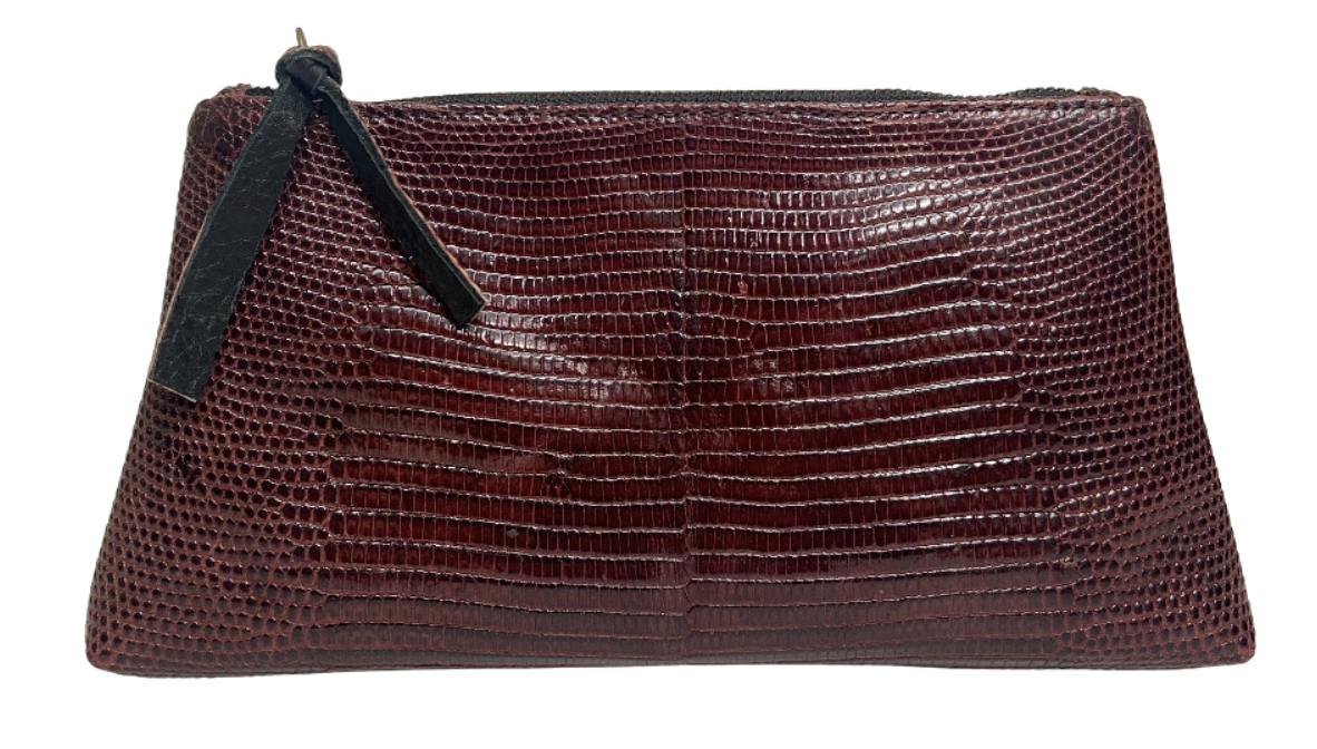 Genuine Lizard Clutch