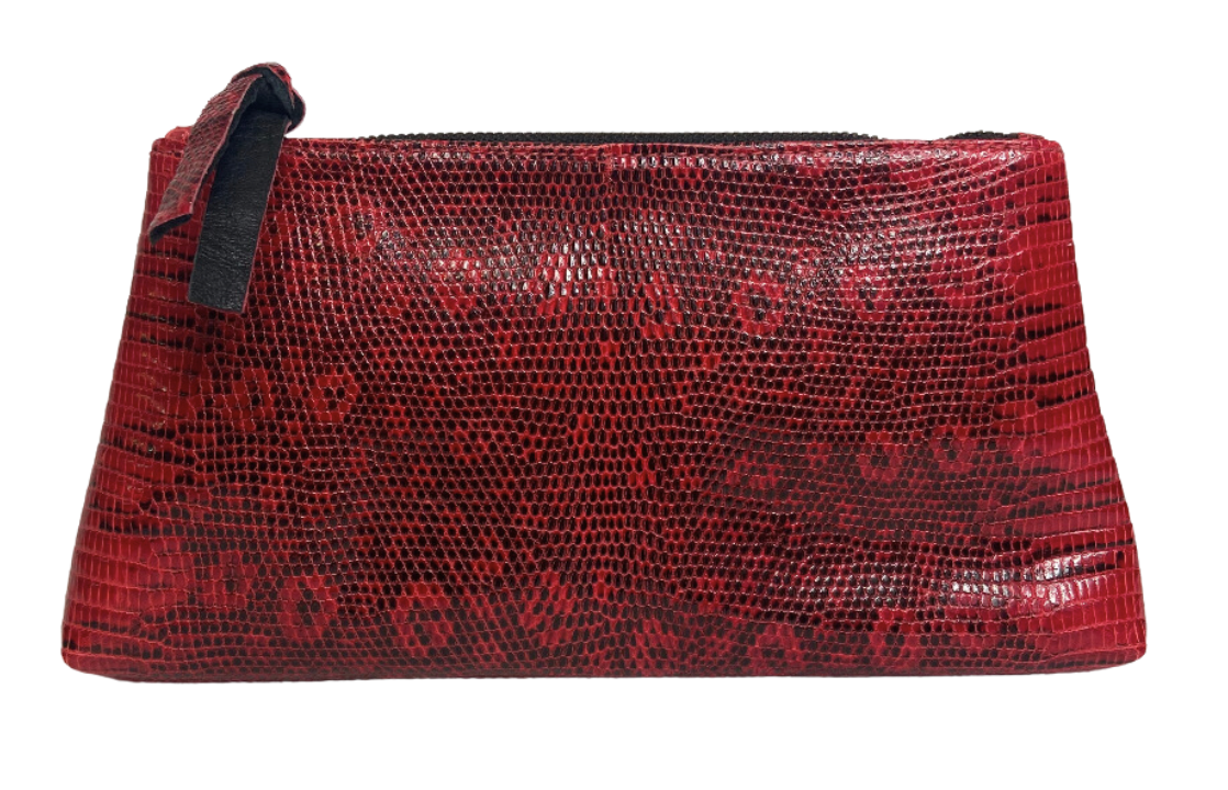 Genuine Lizard Clutch
