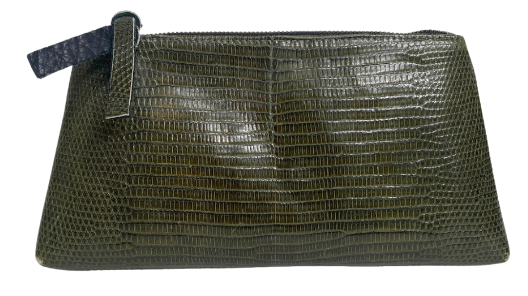 Genuine Lizard Clutch