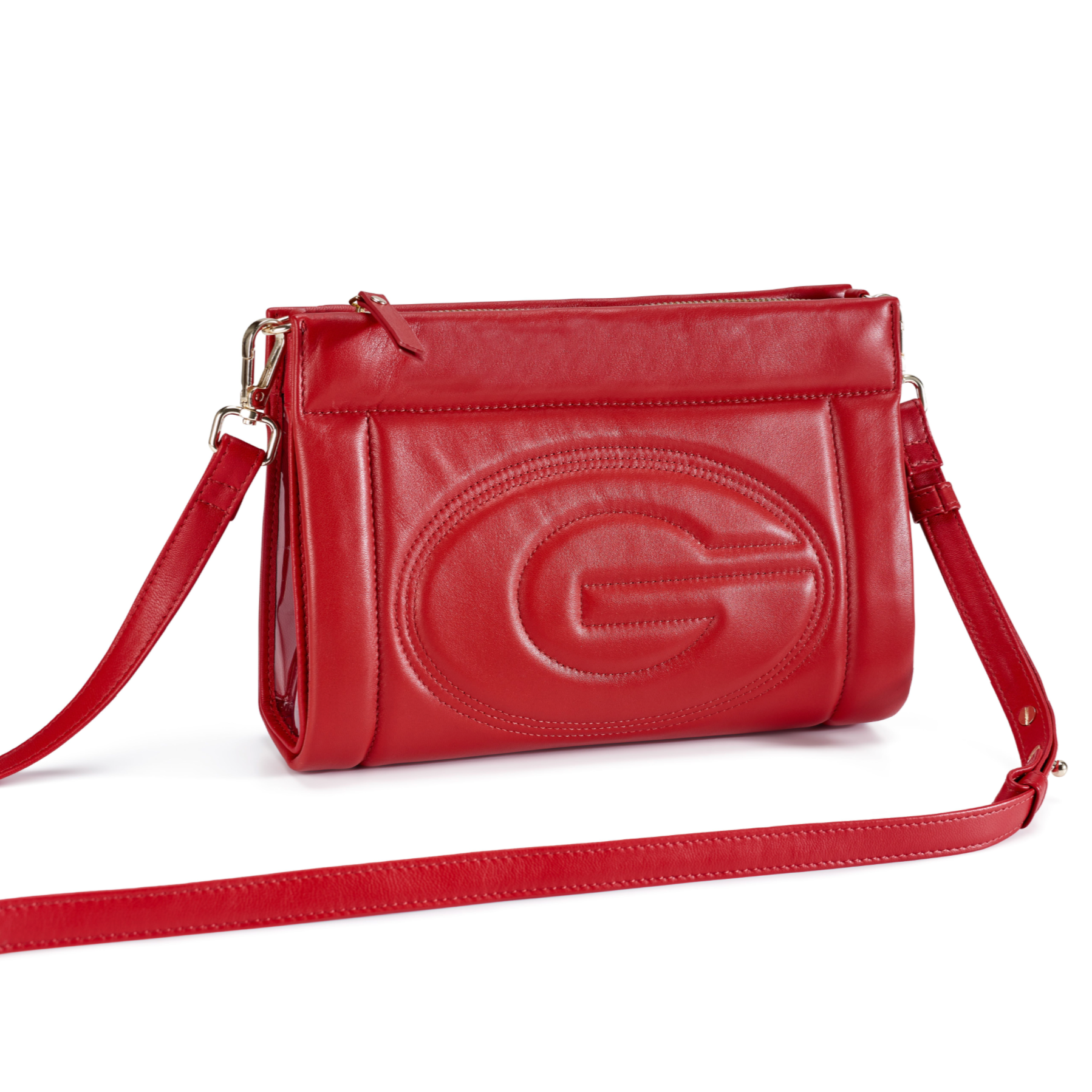 Red "G" Cover and Clear Bag Combination