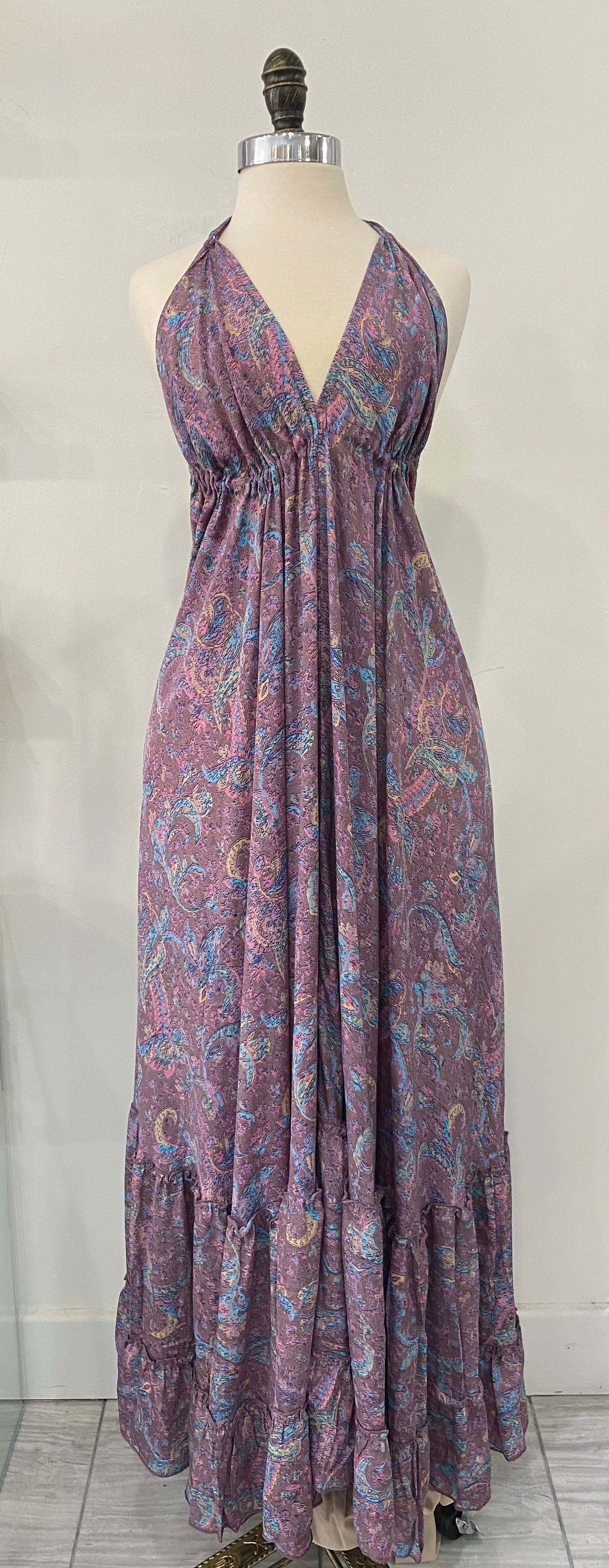 Maxi Halter Summer Dress