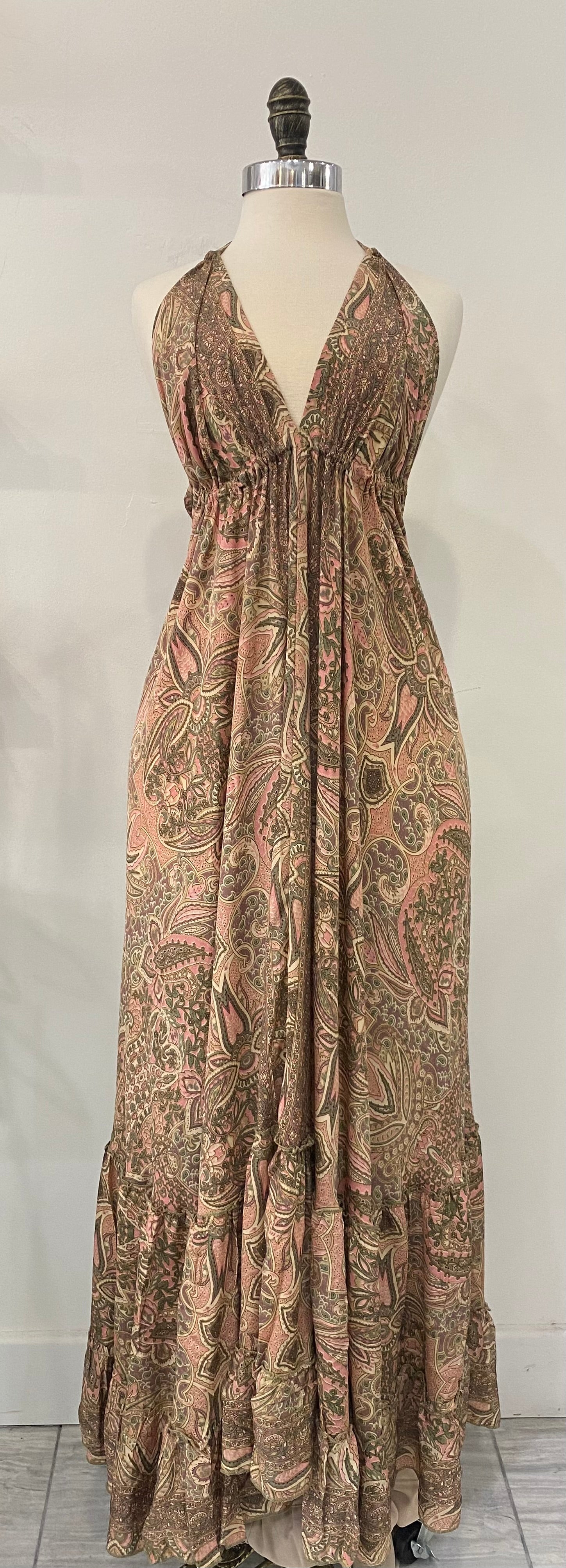 Maxi Halter Summer Dress