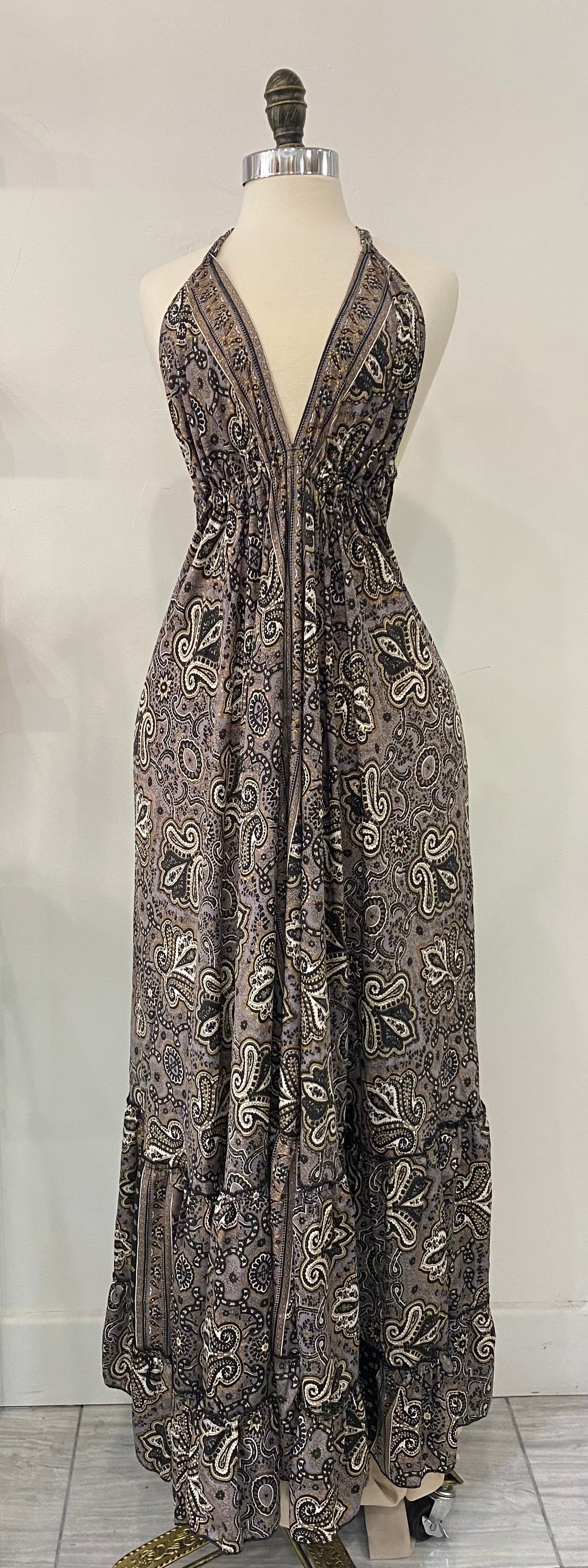 Maxi Halter Summer Dress
