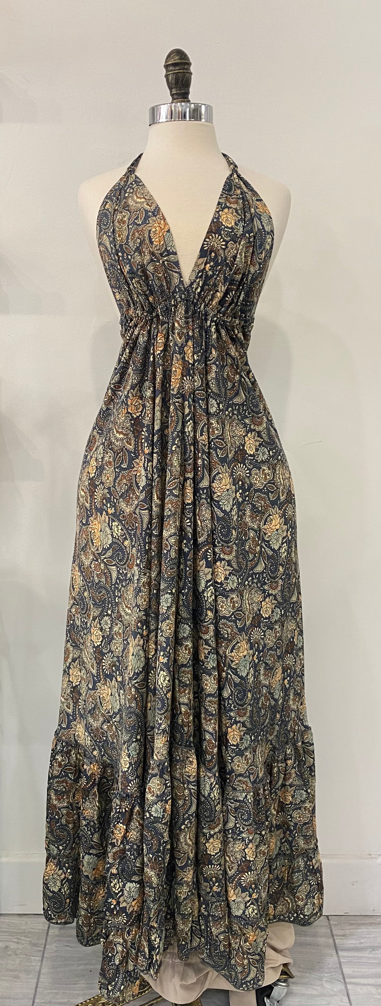 Maxi Halter Summer Dress