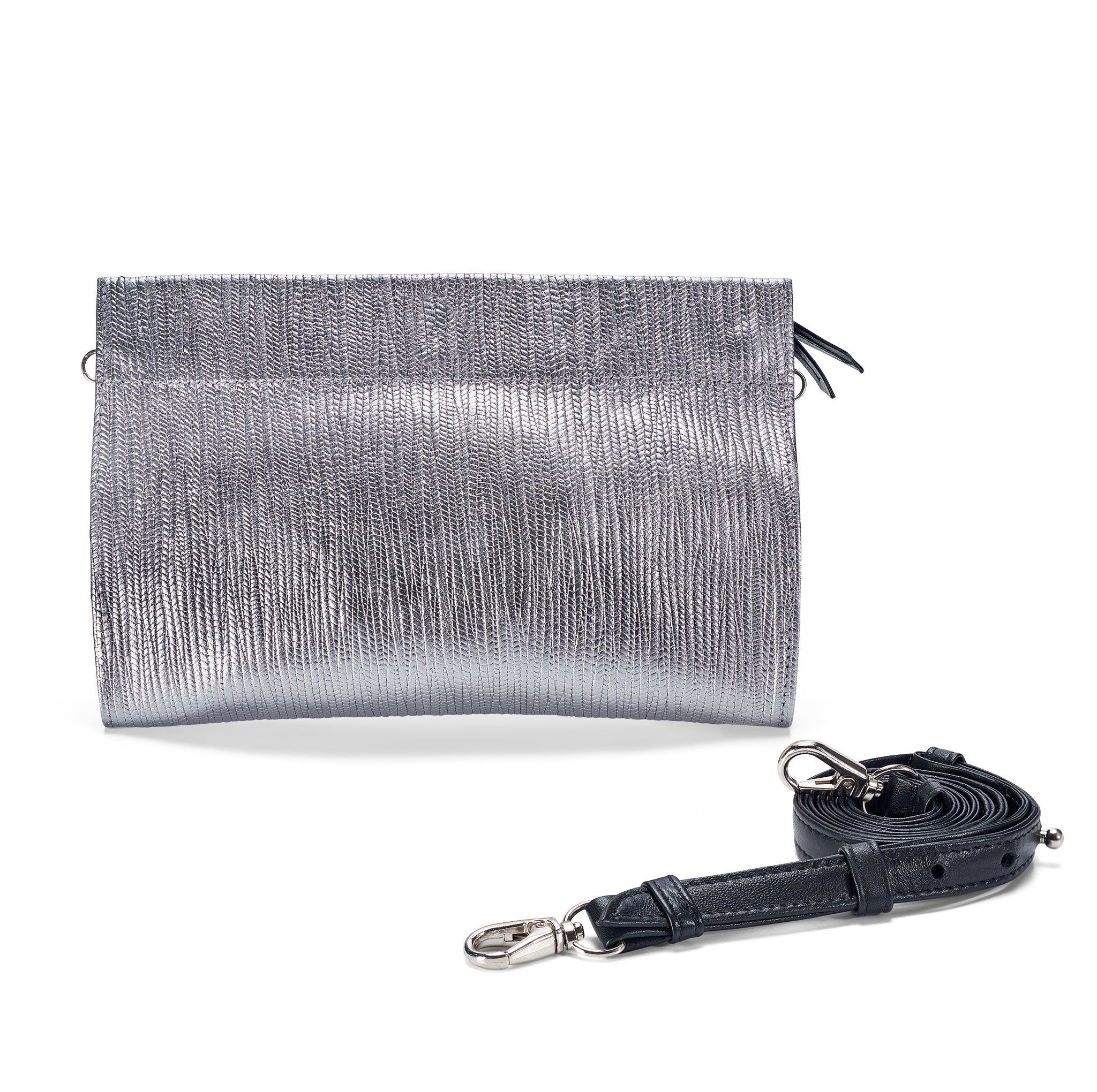 Gamechanger Classic Metallic Lizard 5-in-1 Convertible Crossbody