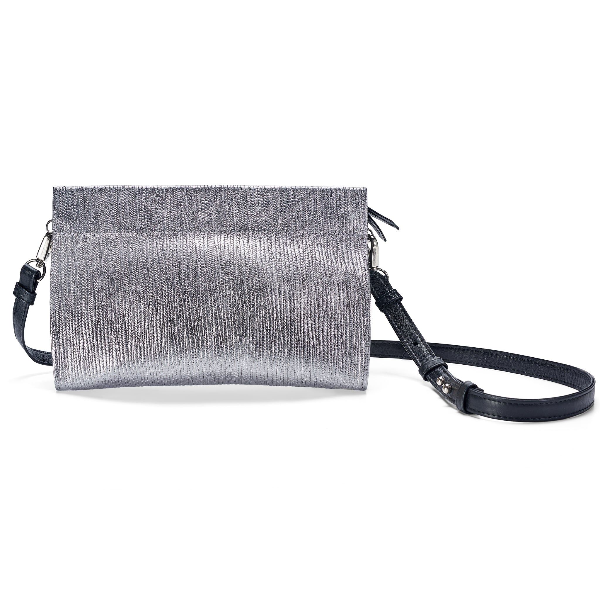 Gamechanger Classic Metallic Lizard 5-in-1 Convertible Crossbody