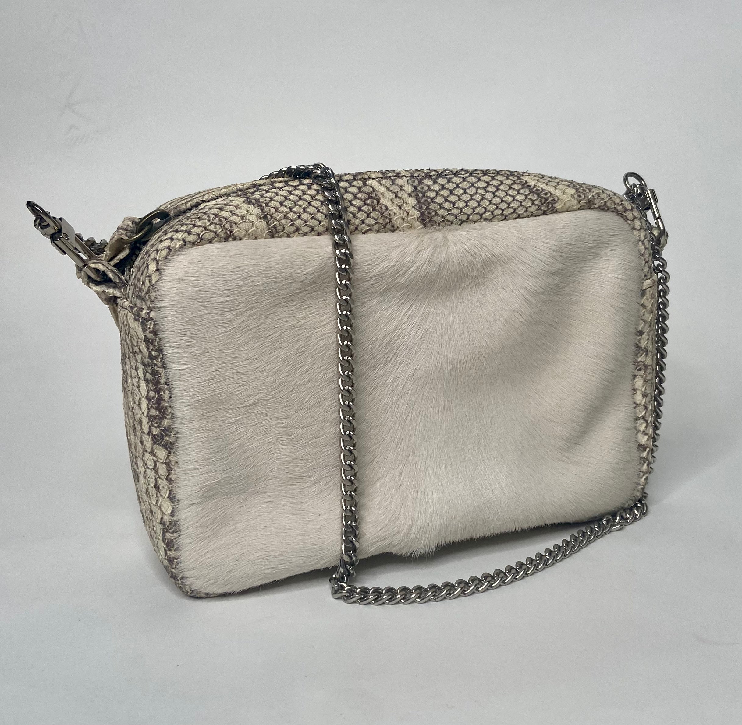 Genuine Snakeskin Camera Bag