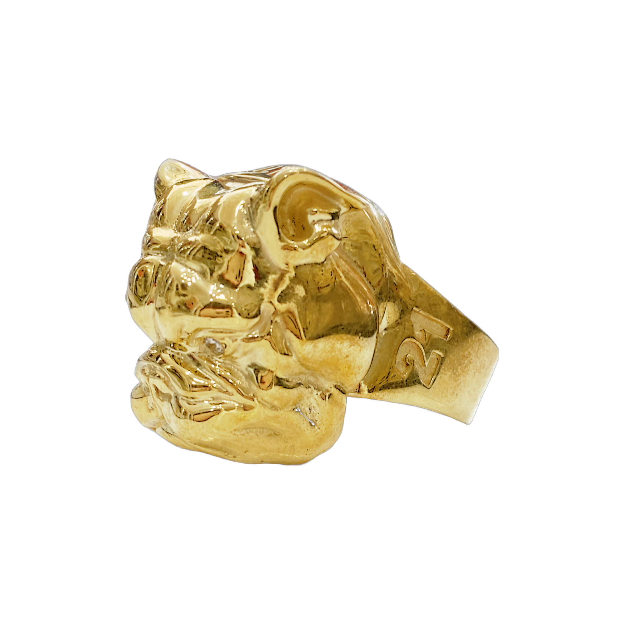 Giant Natty Bulldawg Ring