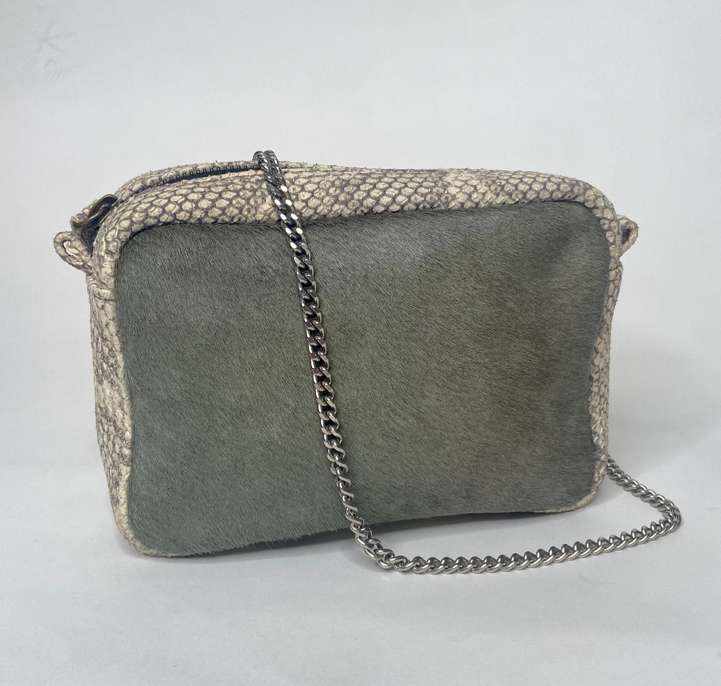 Genuine Snakeskin Camera Bag
