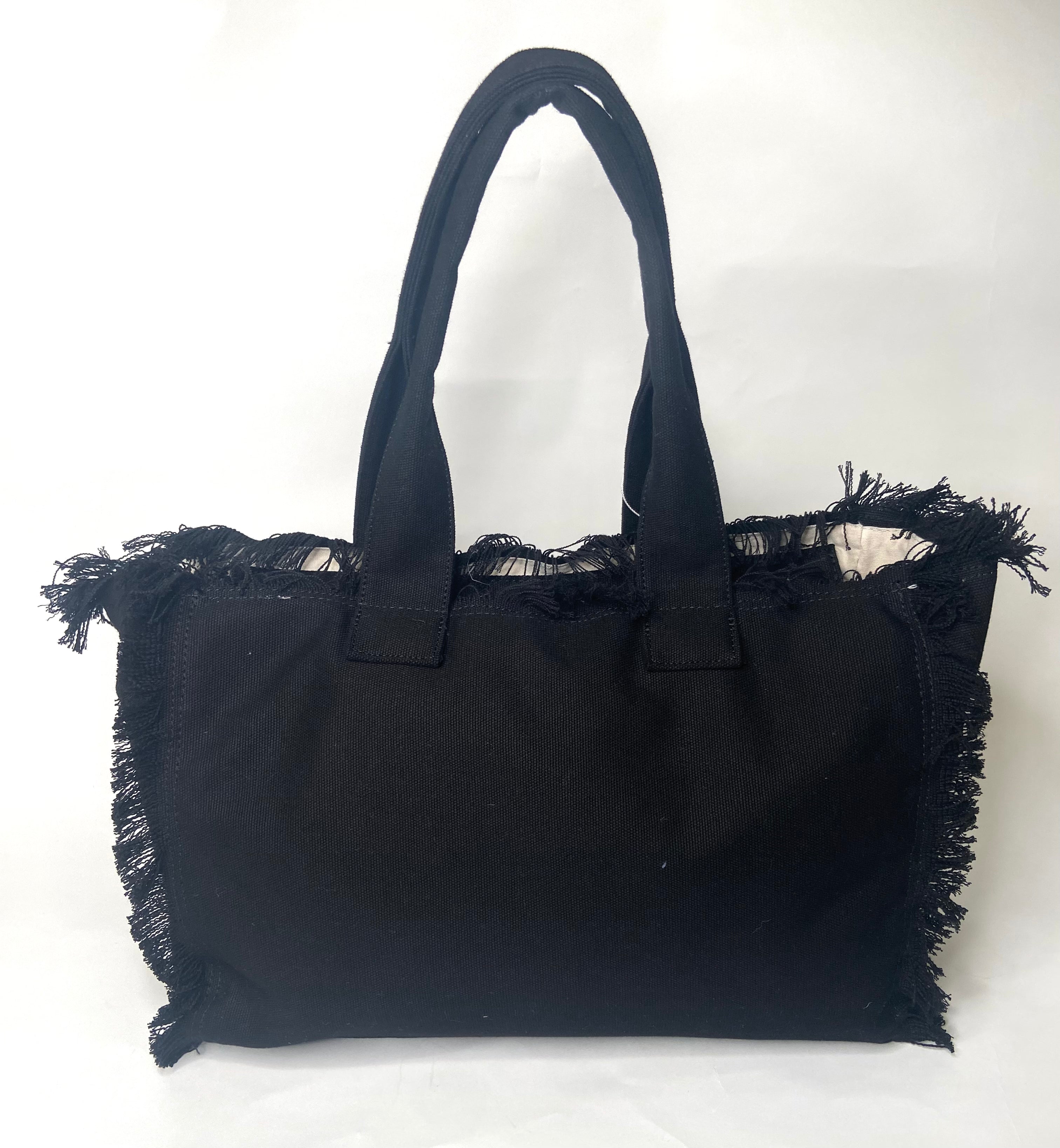 Fringe Canvas Tote